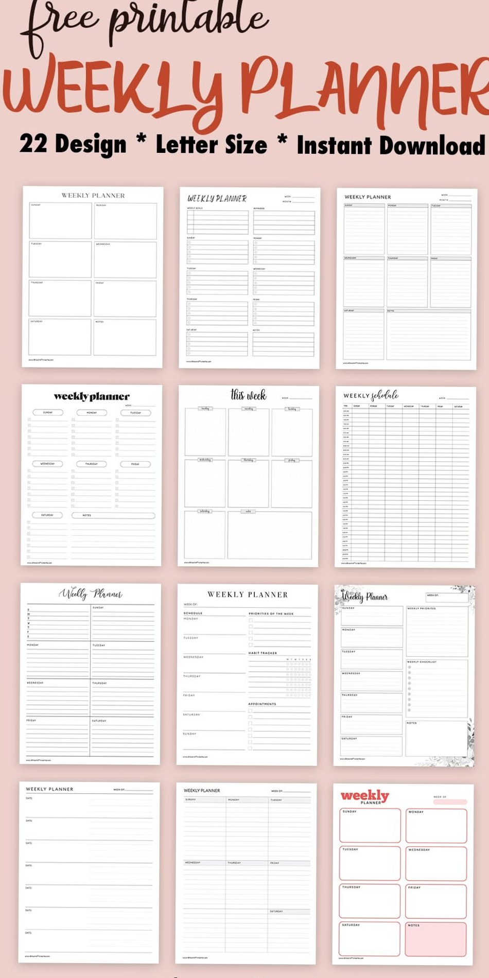 Free 2026 Planner Template for Effortless Routine Management — ☁️ 🌿 stay inspired all year long
