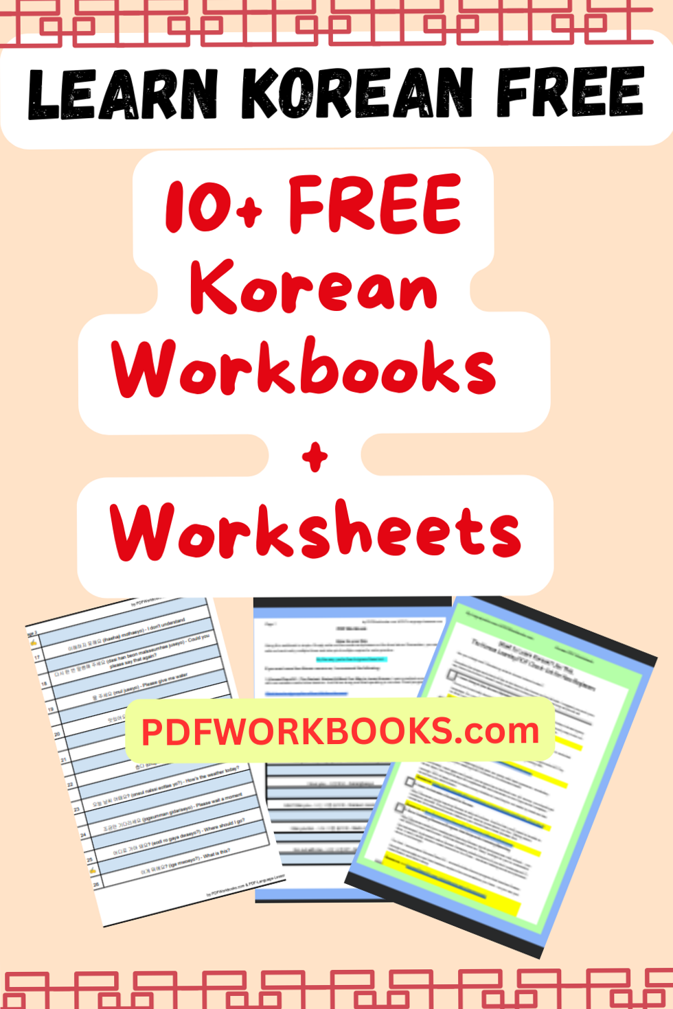 🤍 ☁️ Free Korean Workbooks & Worksheets for Digital Design & Planners | secret to staying productive