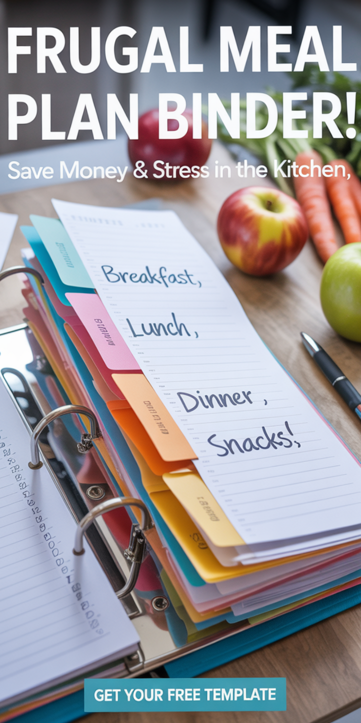 Frugal Meal Planning with Free Recipe Binder Template — 📍 🌈 romanticize your routine