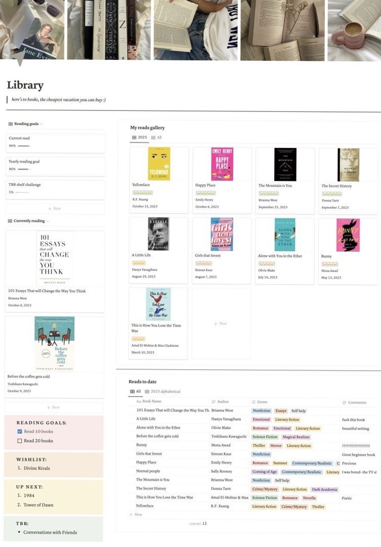 🪄 🪄 game-changing digital system: That Girl Life Ultimate Planner Notion Homepage (9+ pages)