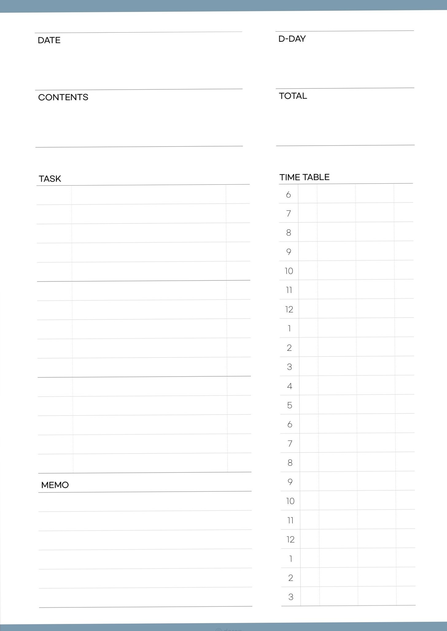 ☁️ ✨ Goodnotes Study Planner Ver2 — 4 Design Sheets | stay inspired all year long