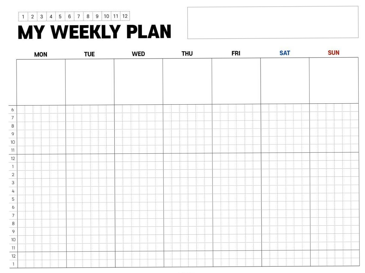 ☁️ 🌿 GoodNotes Weekly Planner | Study Planner Printable | Digital Design | Creative Productivity Tools | secret to staying productive