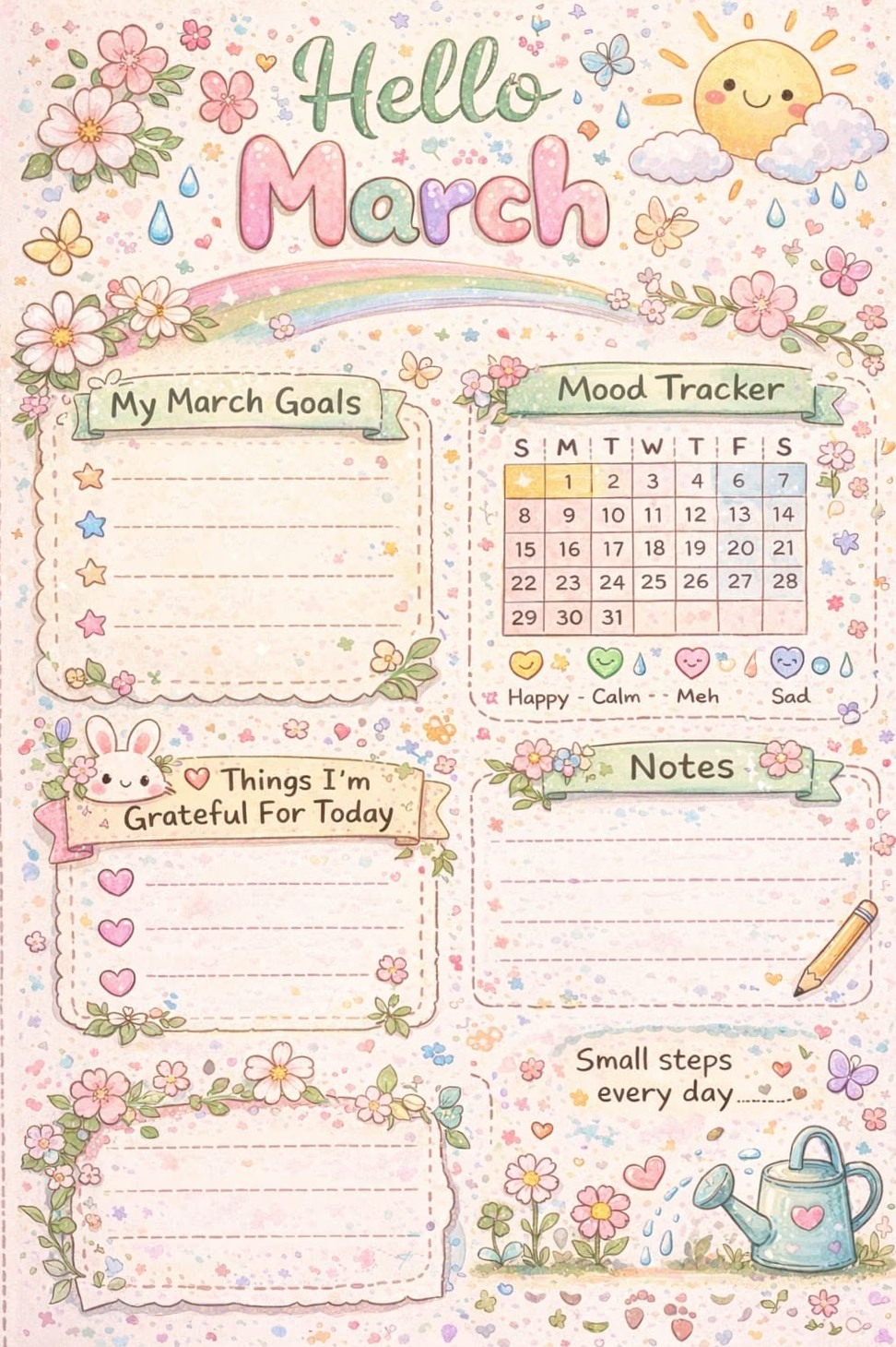 Hello March Follow Me for Digital Design Inspiration — 🎨 🌈 dream life manifestation