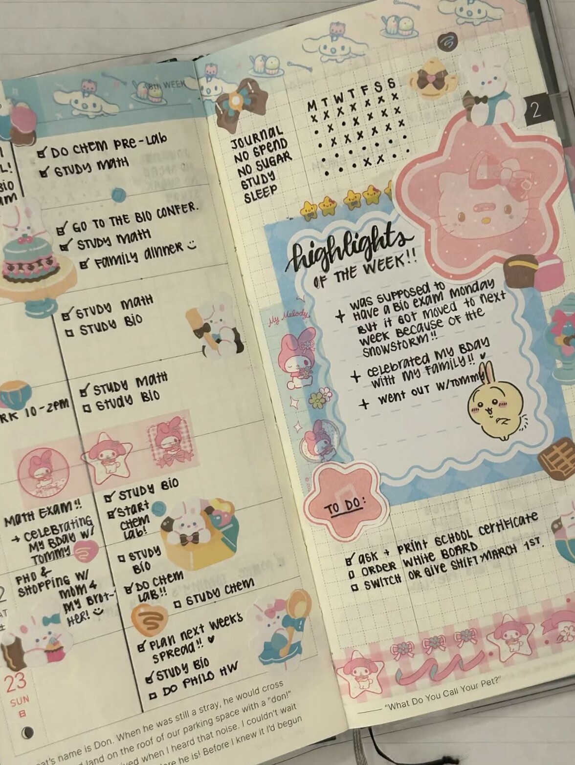 Hobonichi Week 8 733 Digital Planner Design — 🖇️ 📅 secret to staying productive