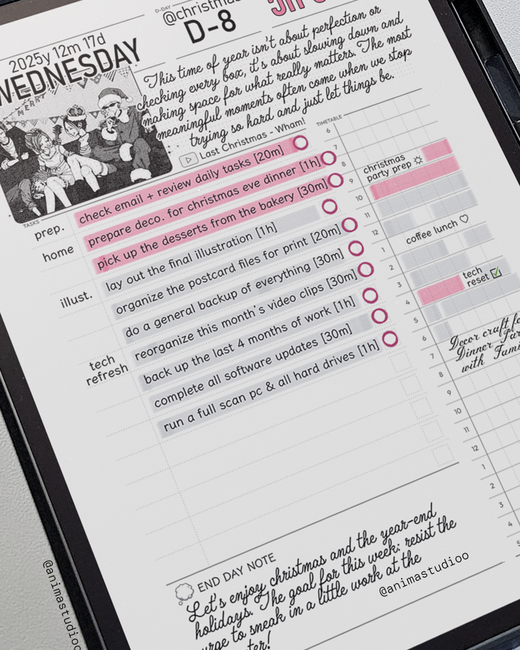 Hyperlinked 10 Minute Digital Planner for GoodNotes & iPad — 📌 📝 dream life manifestation