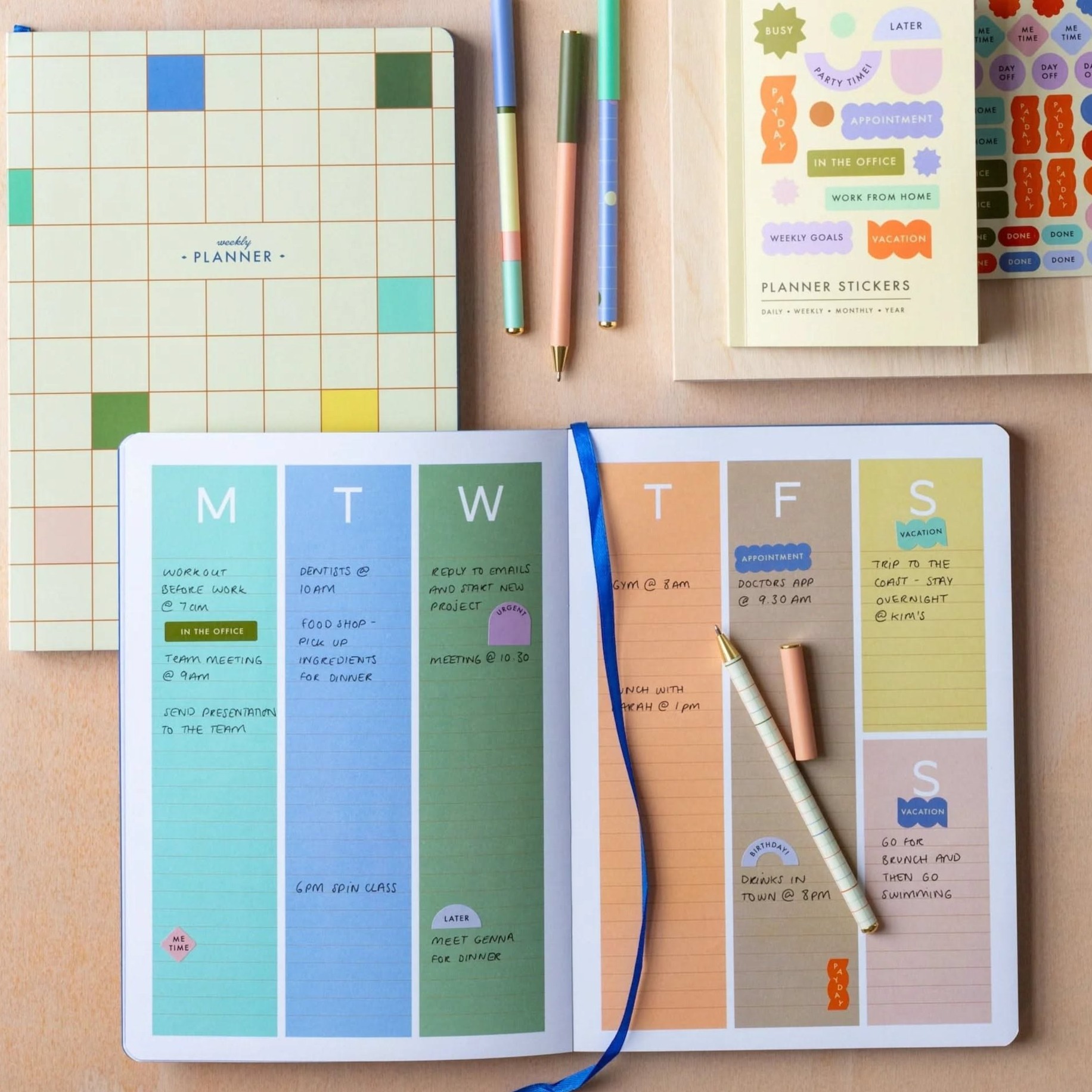 Inkerie Weekly Planner | Digital Design & Creative Planning — 🌈 🌈 romanticize your routine