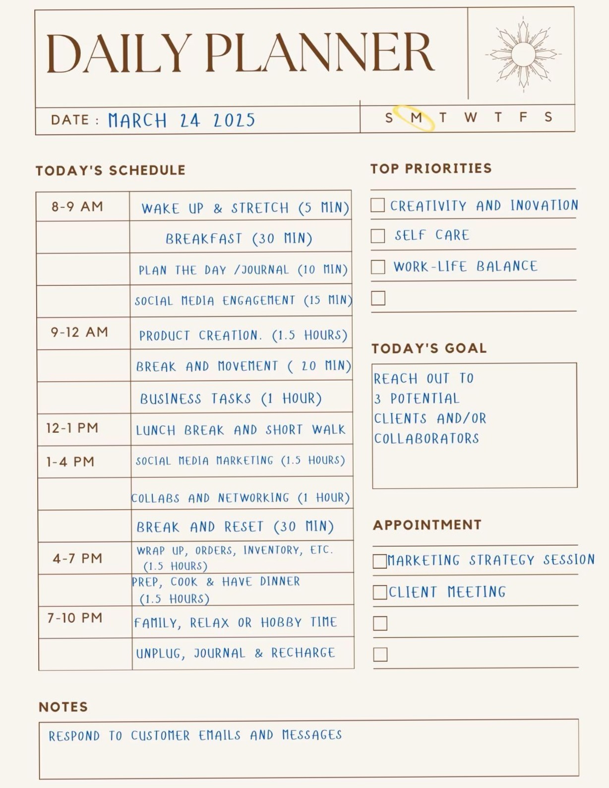 🕯️ 🌿 Kid Planner Printable — Daily Organizer for Kids (777) | secret to staying productive