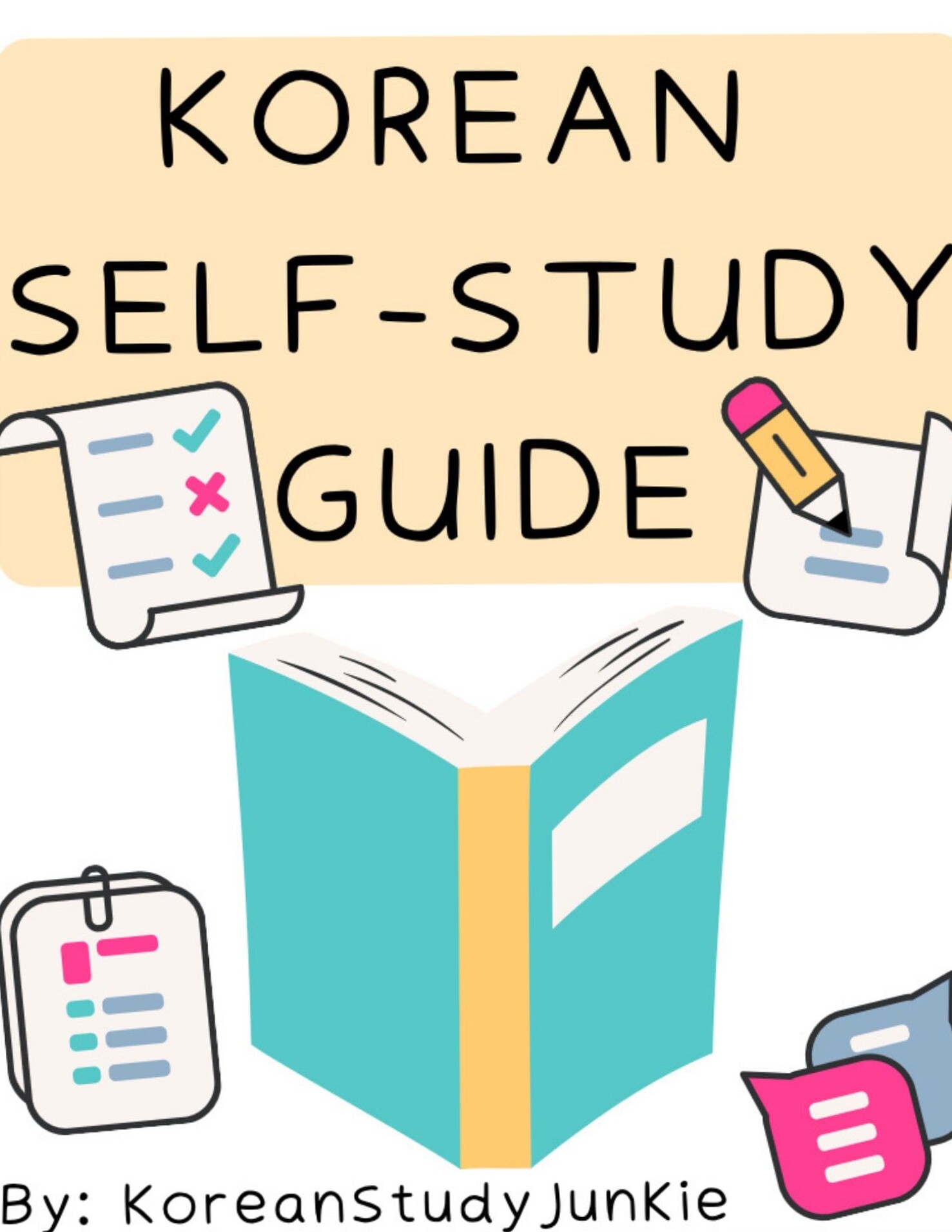 Korean Self-Study Guide for Creative Planners & Designers — 📊 📁 seamless organization hack