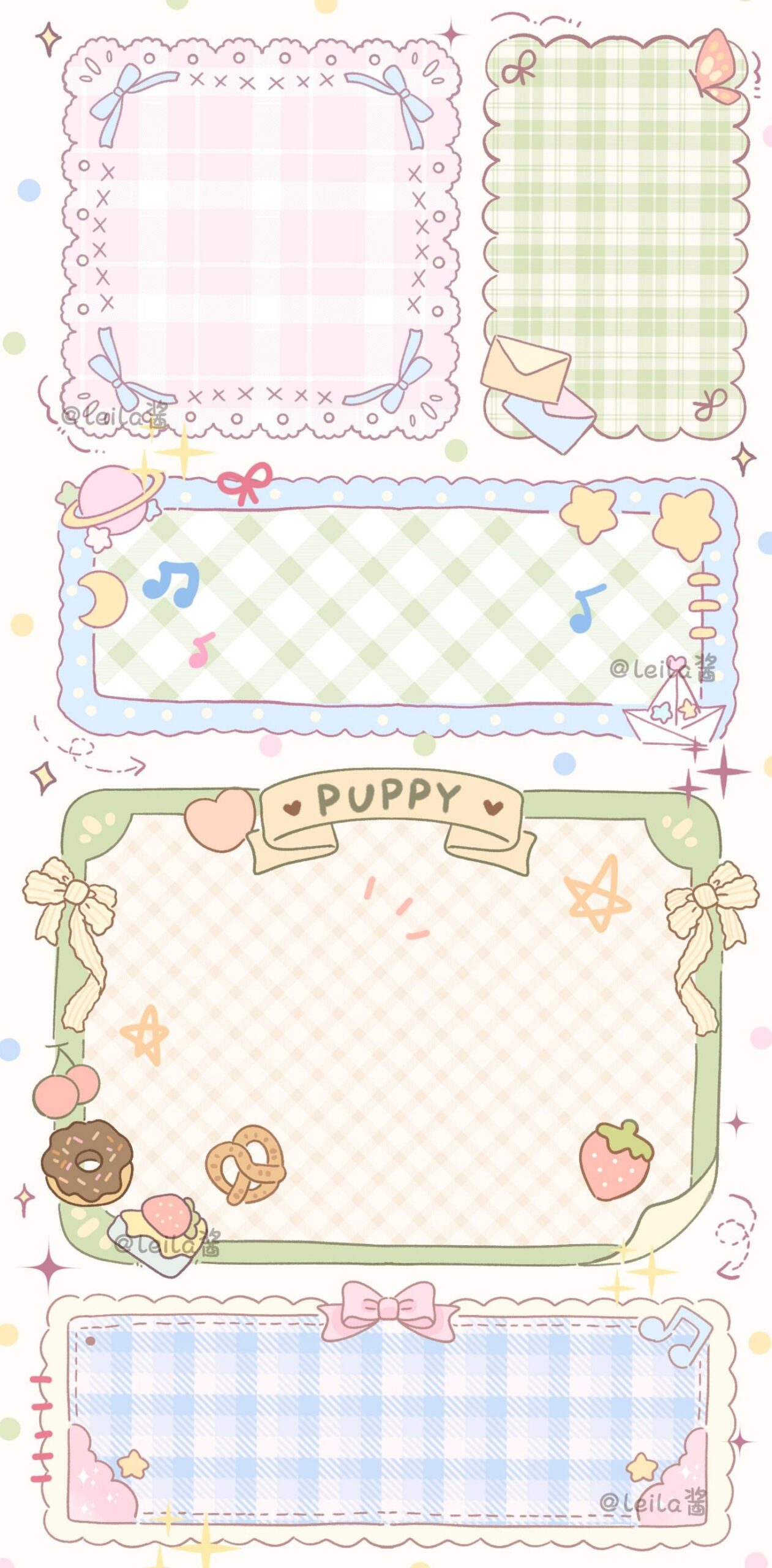 🪄 🌈 Leila Digital Planner Design — Creative Home Screen Assets | stay inspired all year long