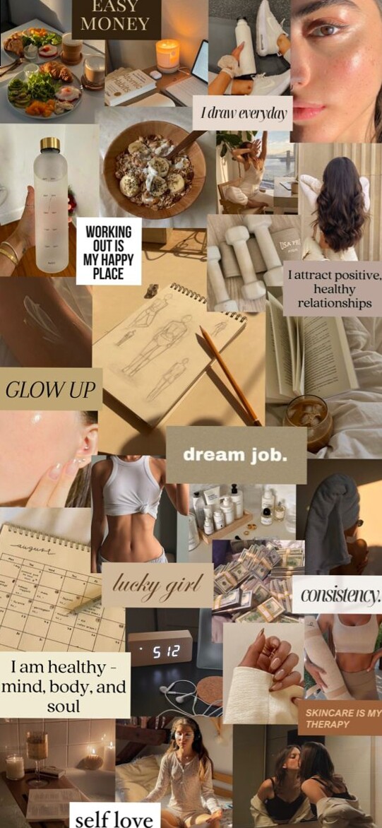 Lockscreen Visualization Board for Creative Inspiration — 🎀 ☁️ romanticize your routine