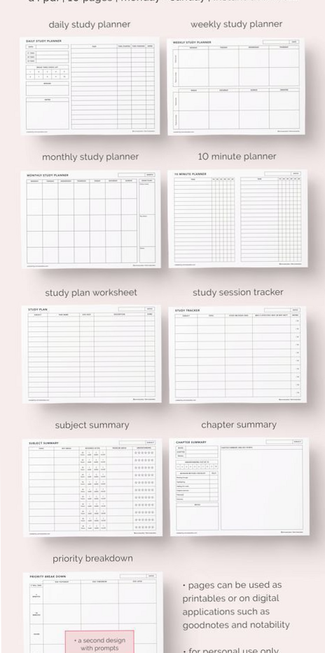 👰 🍰 Master Korean Grammar with 2024 Study Planner! | stay inspired all year long