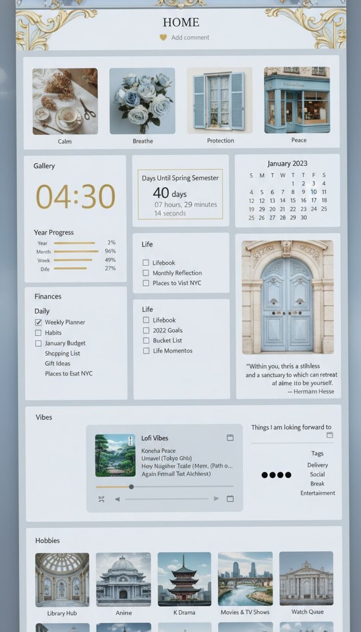 ☁️ ☁️ Master Notion Templates for Ultimate Productivity | game-changing digital system