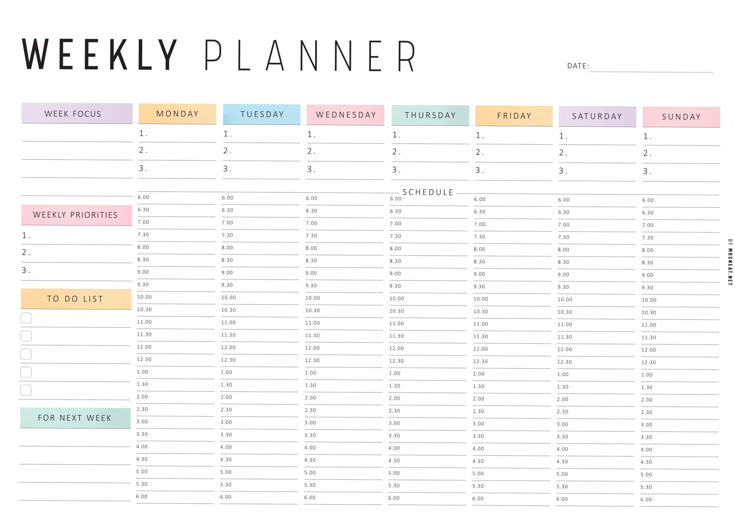 🌈 🖌️ Master Your Time: Minimalist Daily, Weekly & Monthly Planner Guide | seamless organization hack