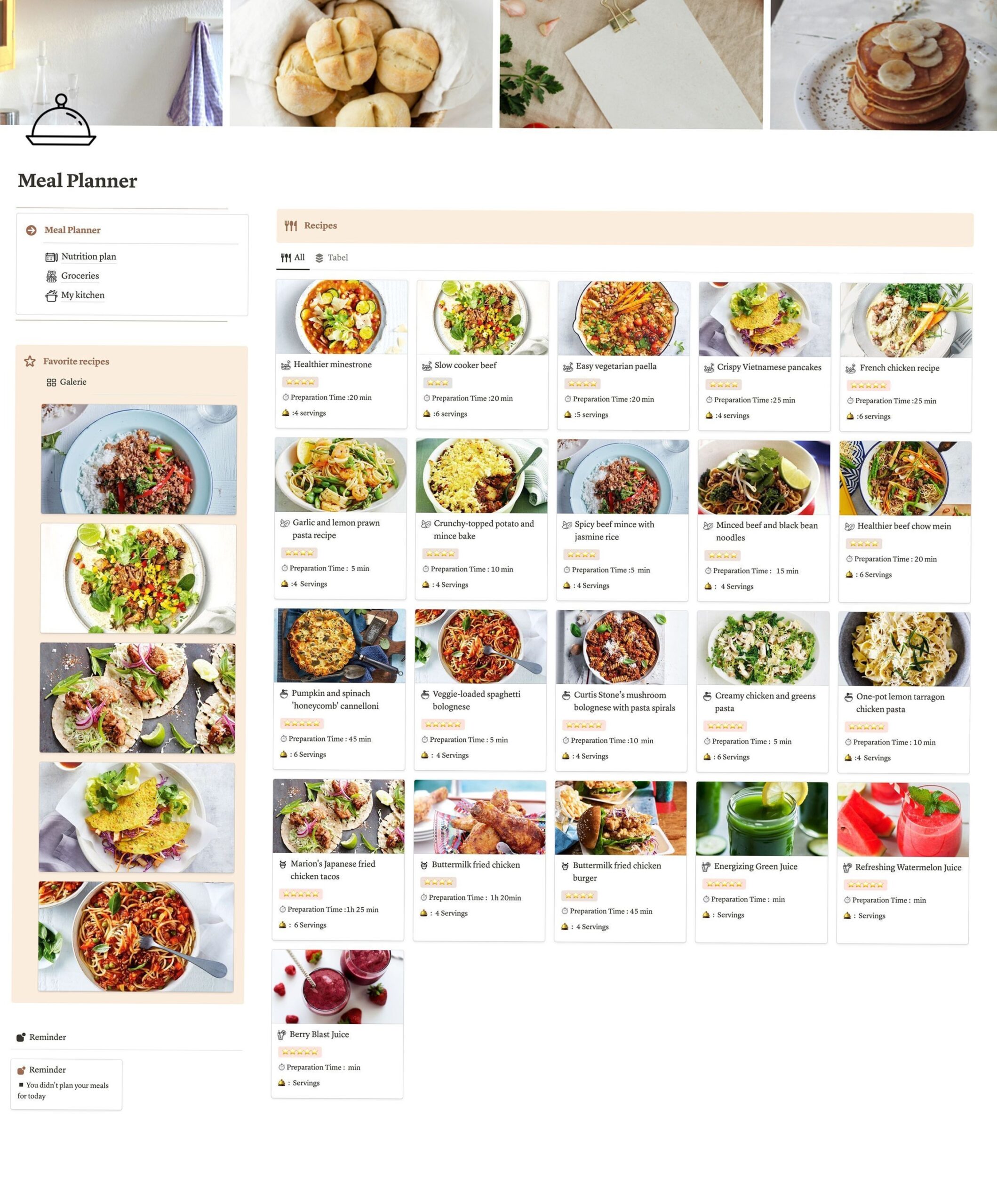 📝 📁 Meal & Nutrition Planner Notion Template for Organized Cooking & Meal Prep | 2026 efficiency hack