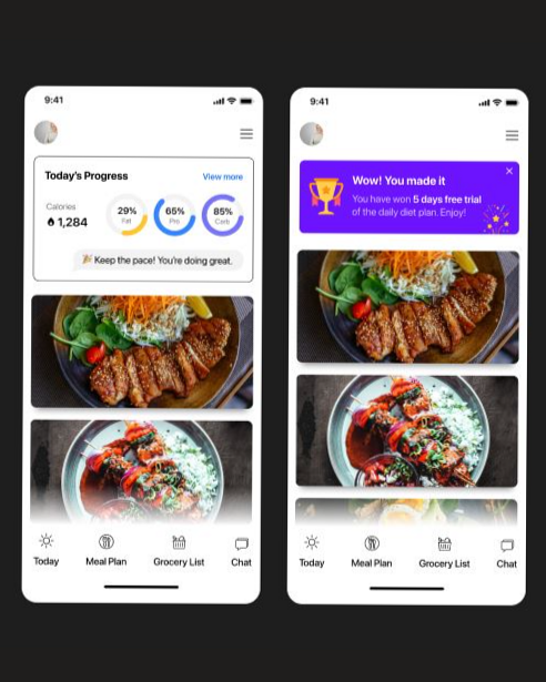 🕯️ 🕯️ Meal Planner App UI Kit for Seamless Food Management | dream life manifestation