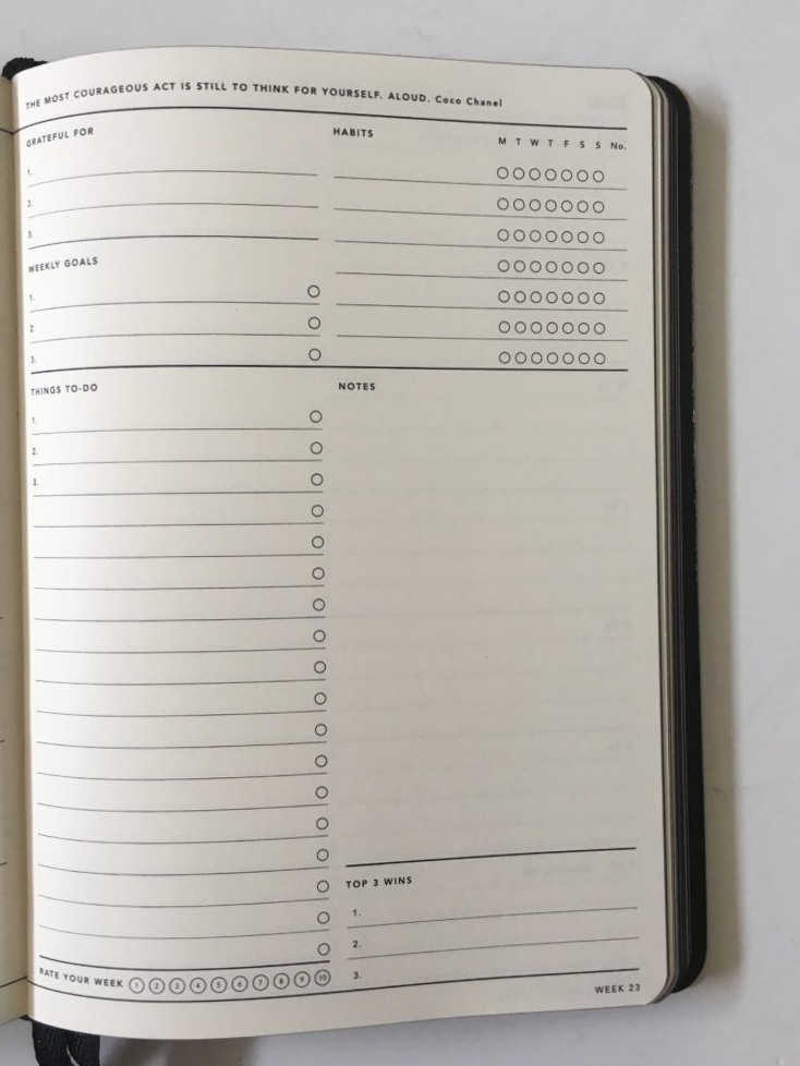 📁 📁 Mi Goals ‘Goal Digger’ Weekly Planner 2018 Review | stay inspired all year long