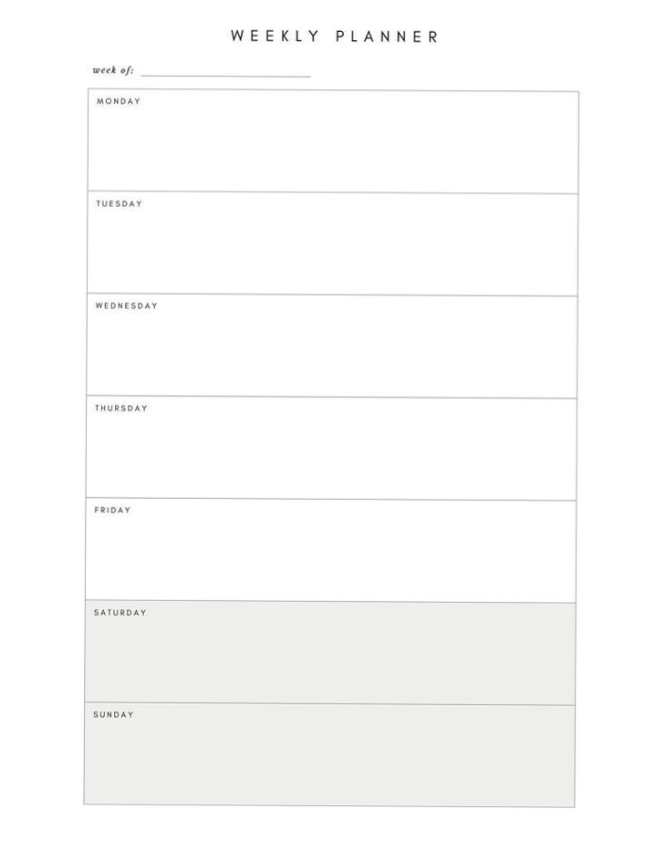 Minimalist 12 Week Year Digital Planner | Printable & Editable — 🖌️ 🖌️ stay inspired all year long