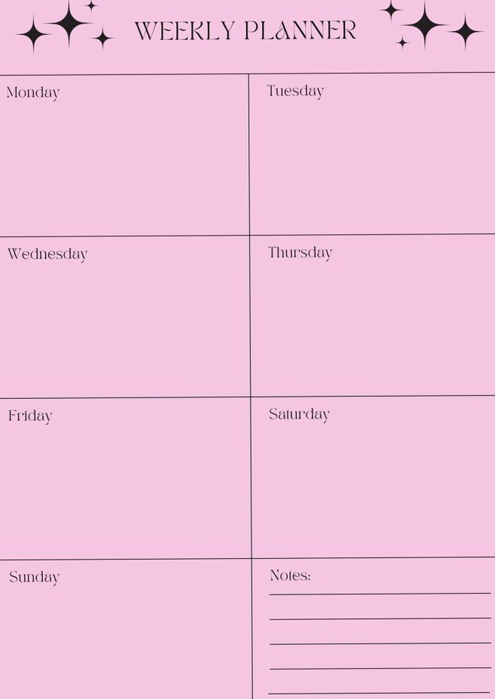 Minimalist Planner for Creative Minds — 💌 💌 romanticize your routine
