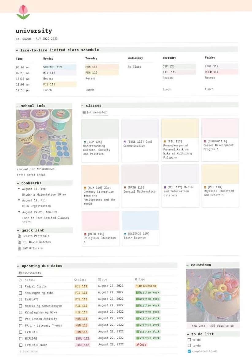 Notion Power-Up: 580 University Hacks — 📌 📁 game-changing digital system