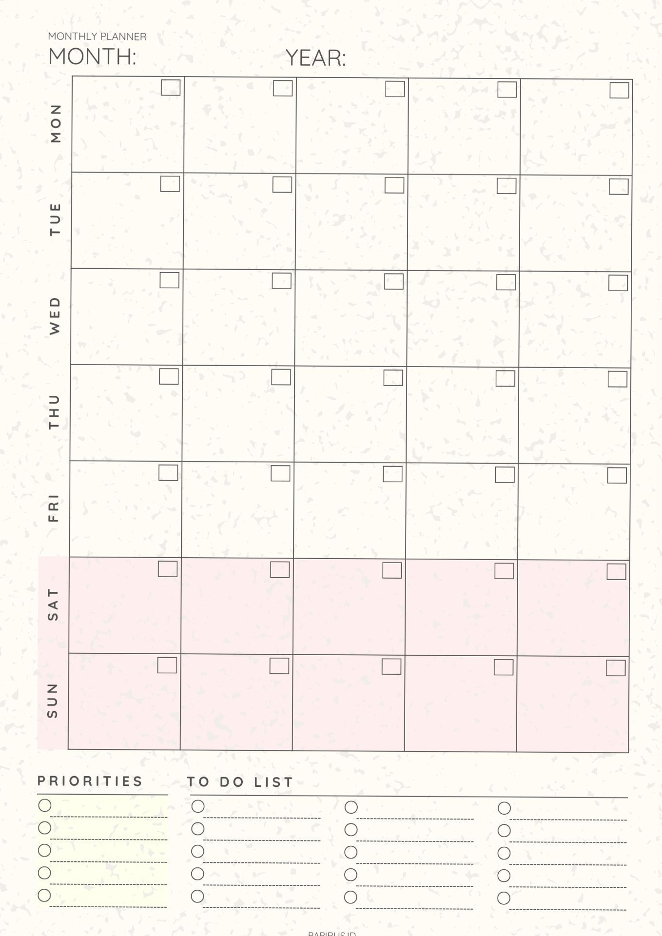 🖌️ 🎨 One Page to Organize Your Entire Month! onplanners. | romanticize your routine