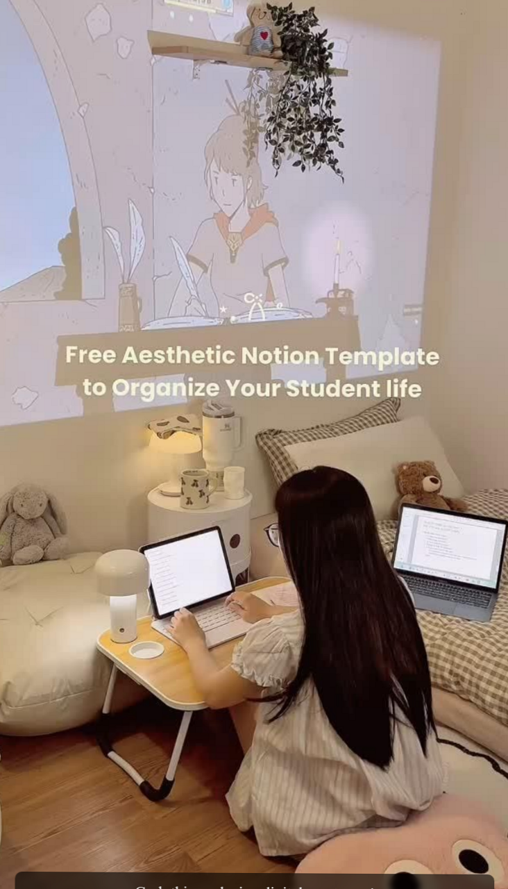 🌸 💌 Organize Study Life with Free Notion Gratitude Journal & Planner 2026 | only tool for life admin