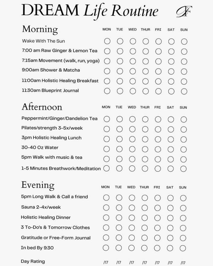 Organize Your Day with This Life Routine Planner Design — 🌈 📍 stay inspired all year long