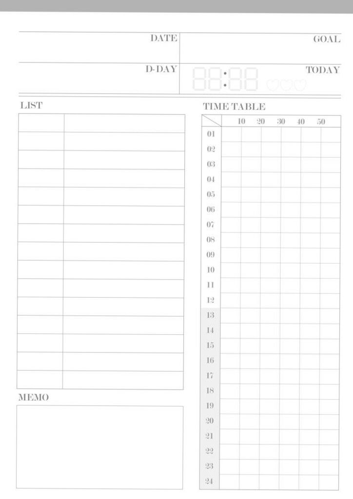 แจก Planner อ่านหนังสือ 1 — Clearnote — 🖇️ 🖇️ romanticize your routine