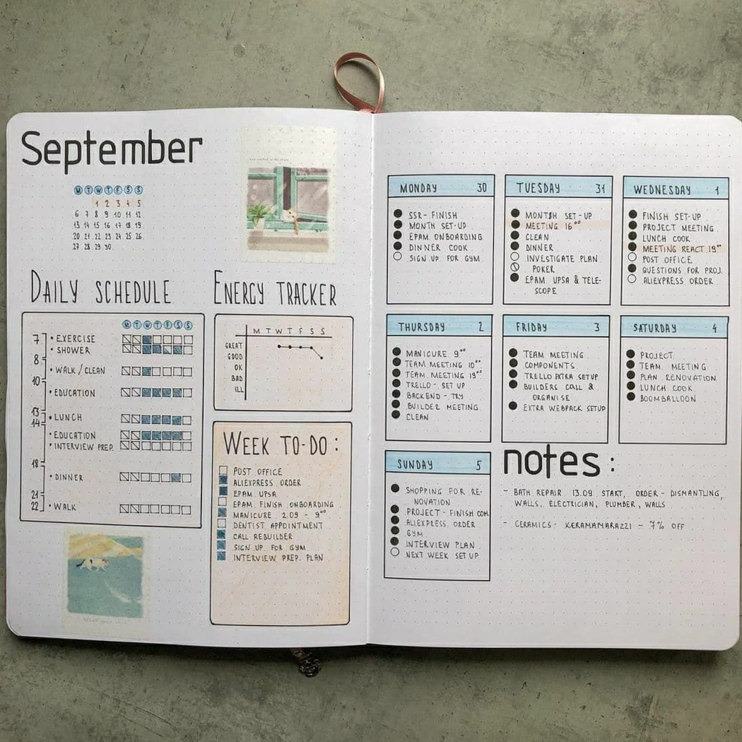 Planner Ideas for an Organized Life & Routines — 🪄 🎨 secret to staying productive