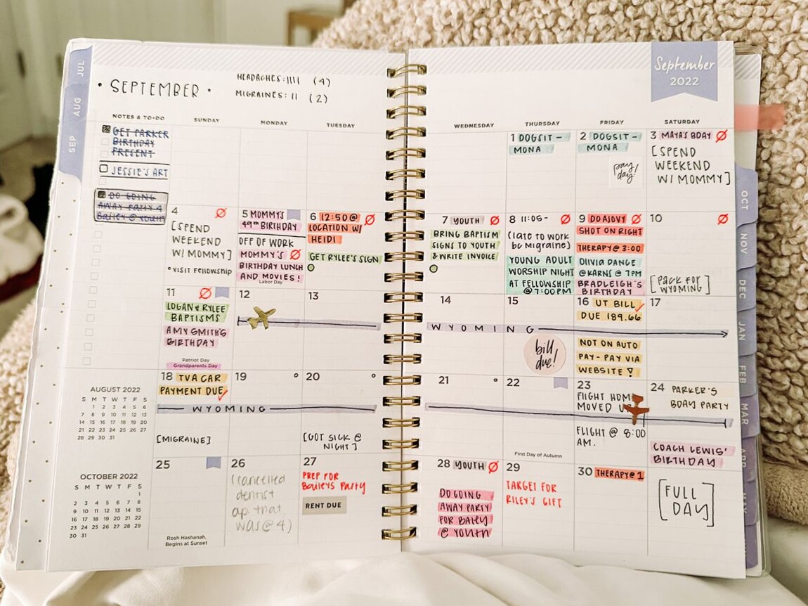 Planner Organization | Digital Design & Creative Assets — ☁️ 🕯️ romanticize your routine