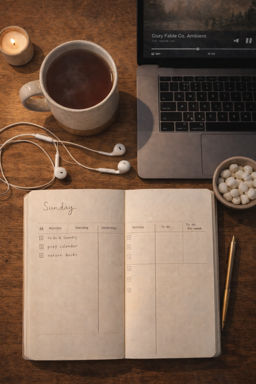 🎨 🖌️ Quiet Sunday Reset Ritual for Creative Women | dream life manifestation