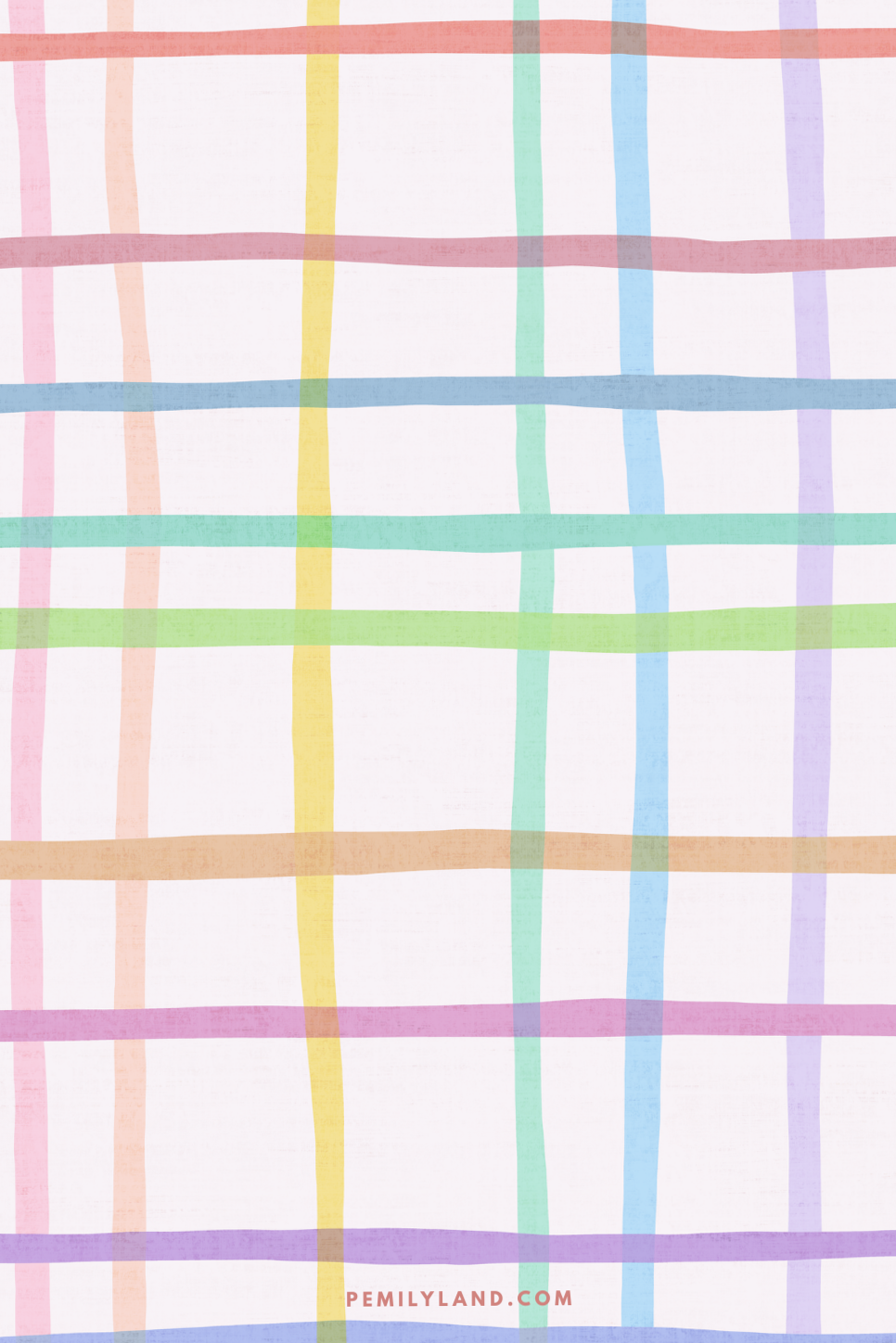📅 📊 Rainbow Plaid Pattern | Vibrant Hand-Drawn Checks for Design & Planners | secret to staying productive
