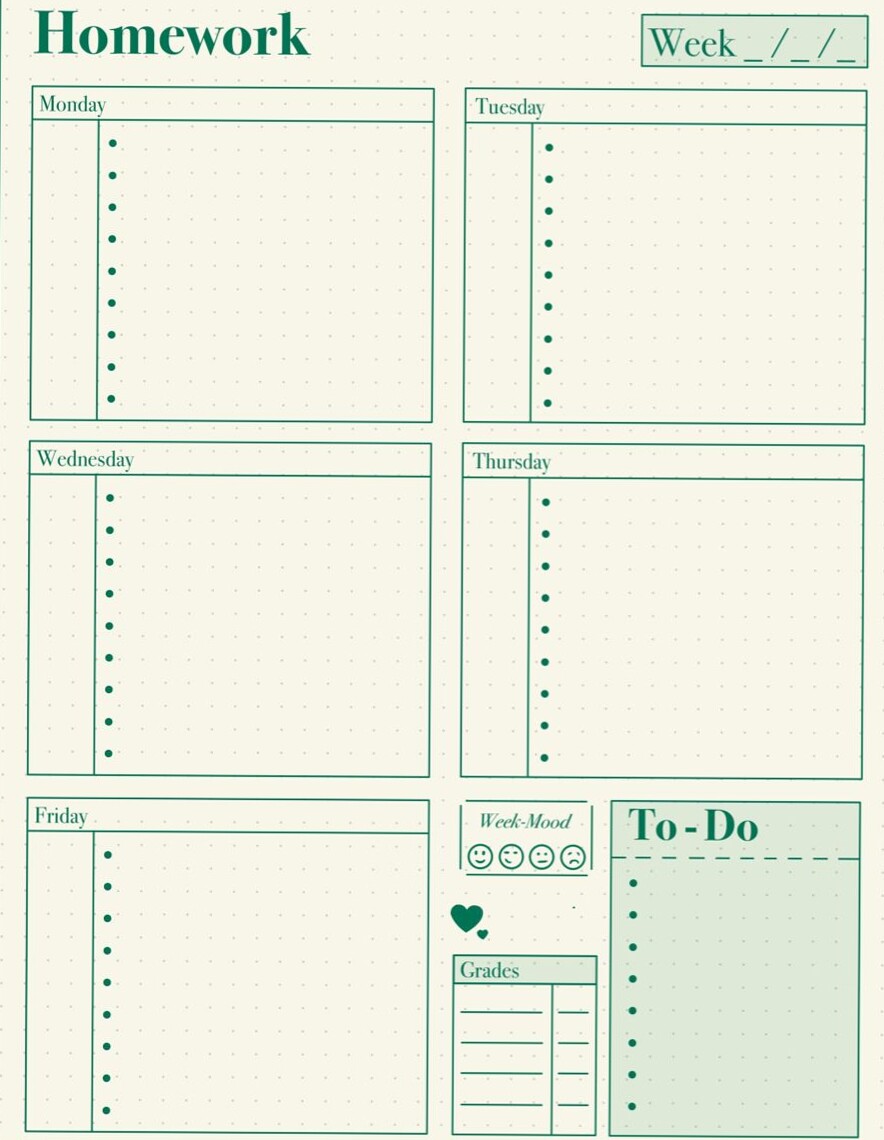 🕯️ 🌿 romanticize your routine: Creative Planner Sheets for Digital Design Projects