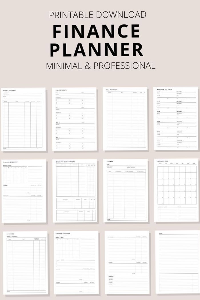 💍 👰 romanticize your routine: Custom Budget Binder Freebies for Financial Planning