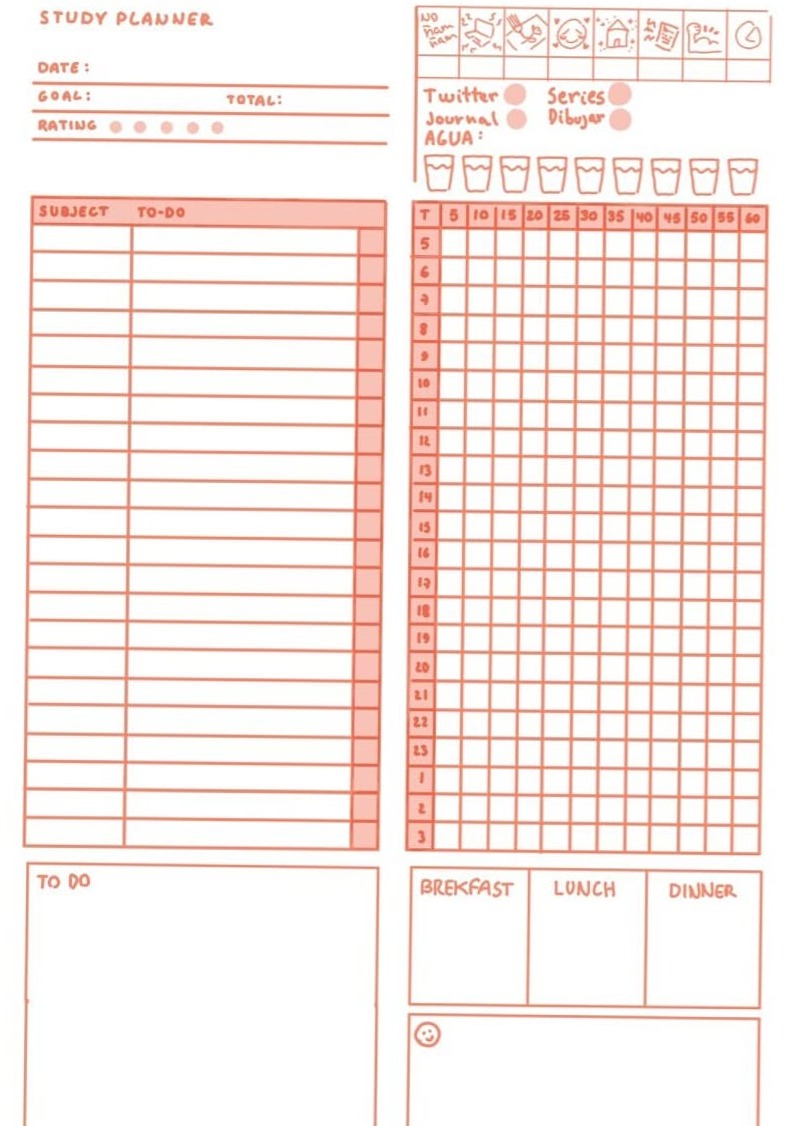 🤍 🤍 Romanticize Your Routine: Cute Aesthetic Study & Life Planner Design | stay inspired all year long