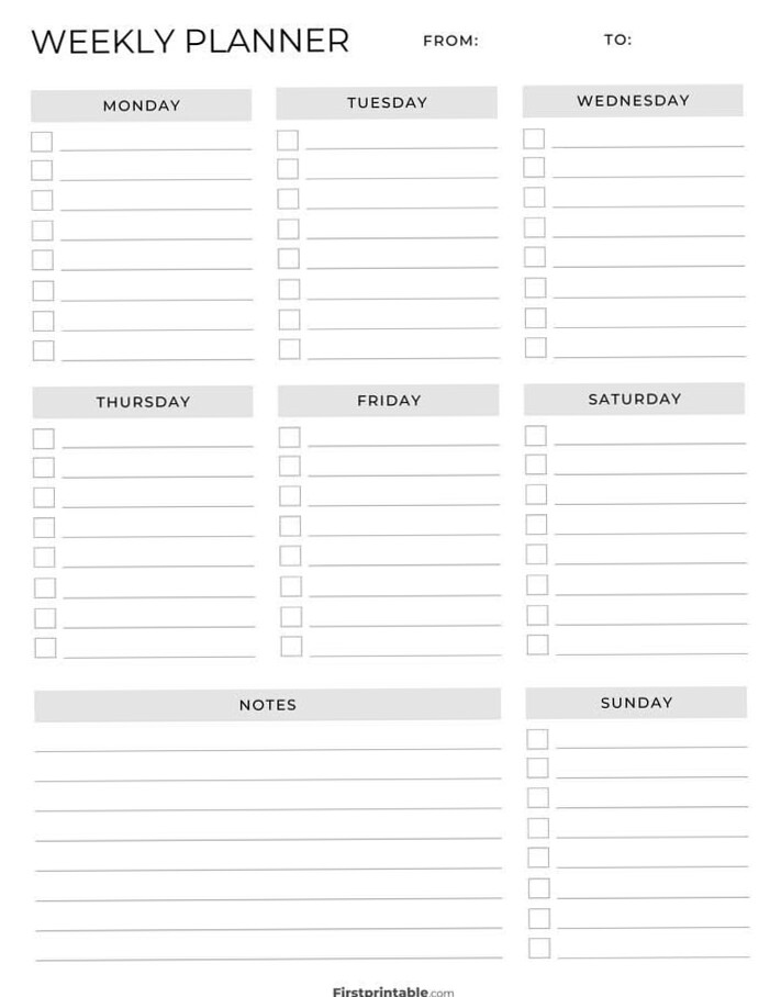 🕯️ 🤍 romanticize your routine: Free Weekly Calendar & Planner Templates for Creative Organization