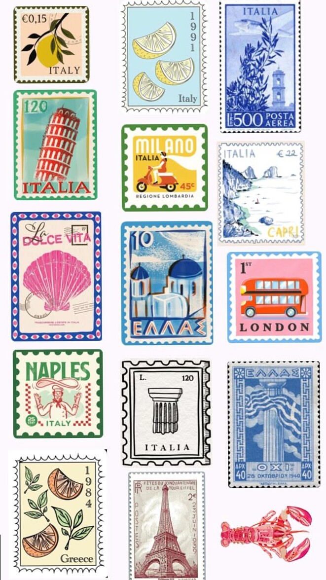 📝 🖇️ romanticize your routine: Journal Sticker Stamps for Planners & Digital Design