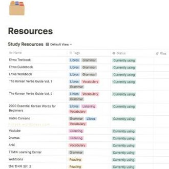 💌 🌸 romanticize your routine: Streamline Korean Learning with Daily Design Updates