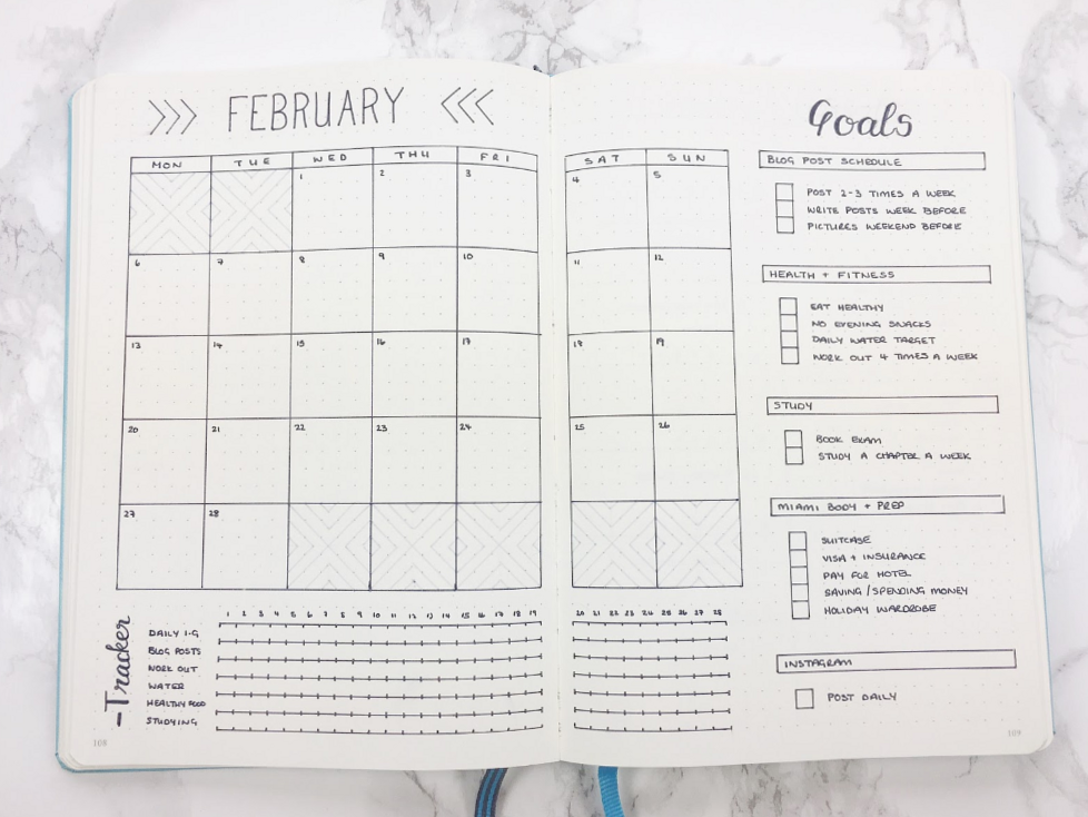 🌿 🎀 secret to staying productive: February Set Up & Template for Productive Planning