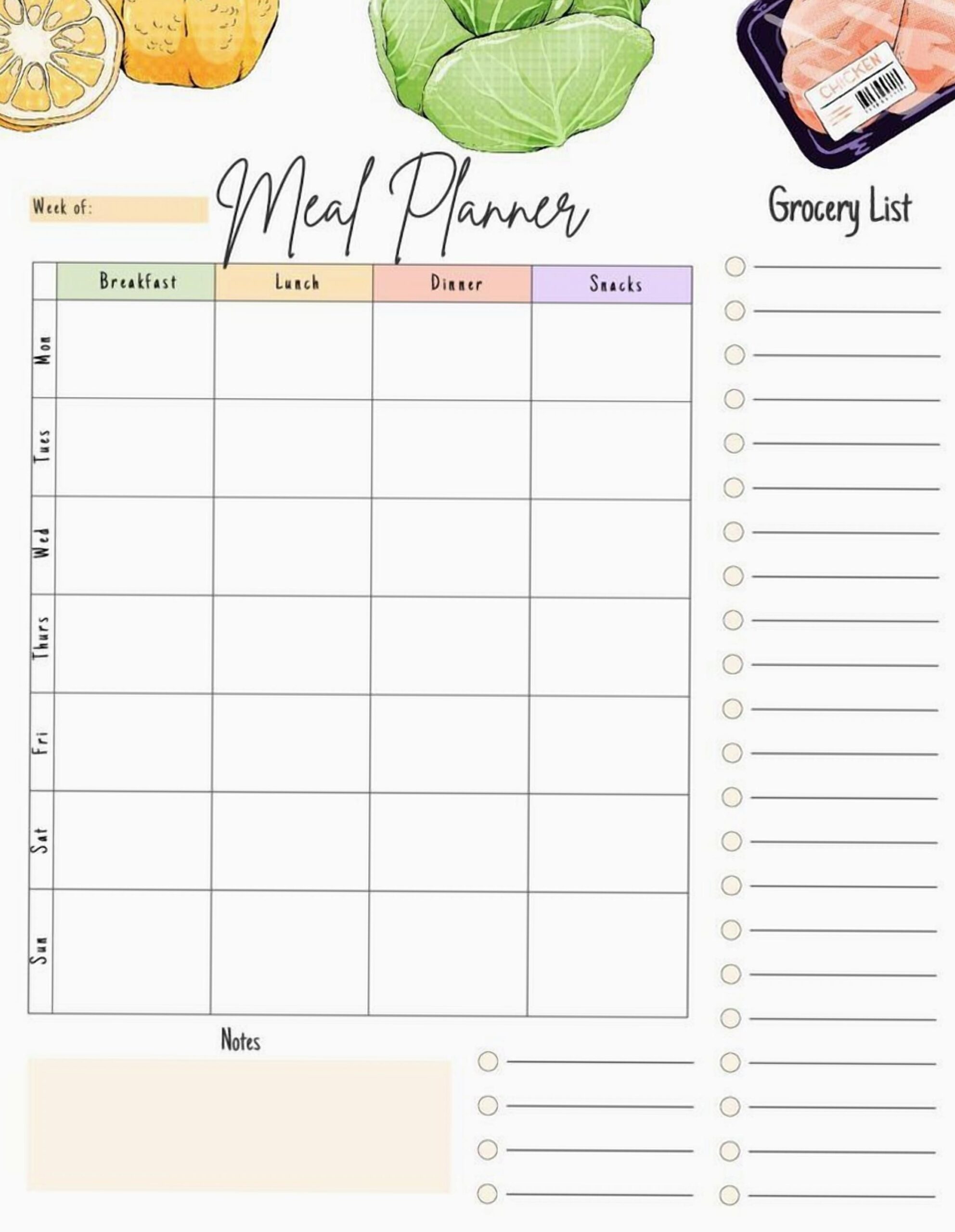 📍 📍 secret to staying productive: Free Meal Planner PDFs for Easy Dinner Prep