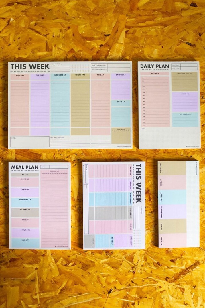 💍 👰 secret to staying productive: Unleash Creativity with Imaginary Colour Block Planner Pads