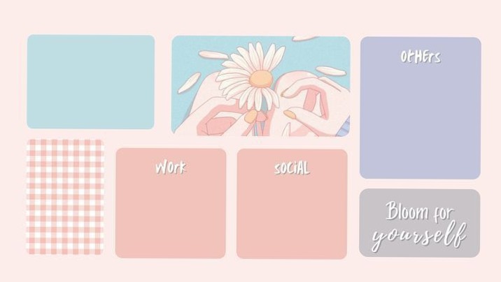 📌 📌 secret to staying productive: Pastel Laptop Wallpaper Aesthetic Edition