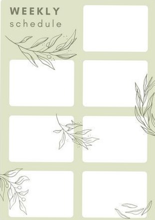 👰 🥂 secret to staying productive: Khaki Elegant Weekly Schedule Template 2023 Planner Design