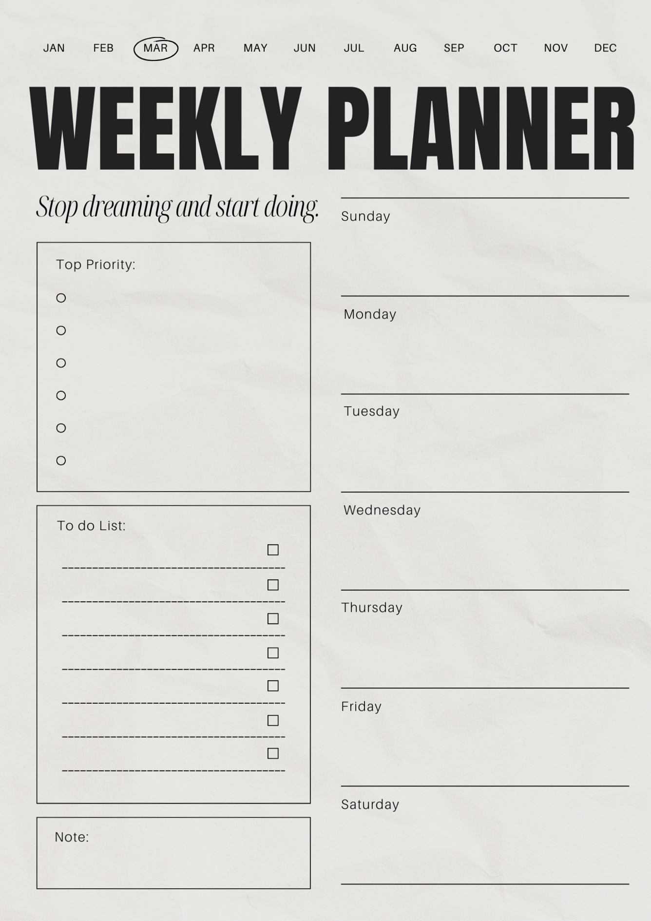 🤍 ☁️ secret to staying productive: Plan Your Week Effectively with Planner Inspo & Weekly Printables