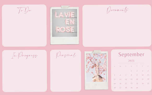 💌 👰 secret to staying productive: Aesthetic Desktop Freebies: 25 Wallpapers & Organizers!