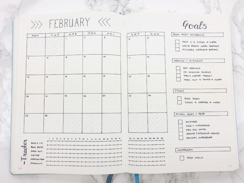 💎 🌈 secret to staying productive: February Set Up & Template for Digital Design & Planners