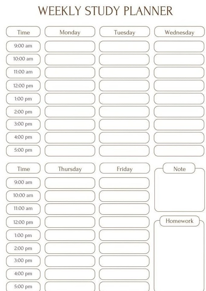 📁 📅 secret to staying productive: Romanticize Your Routine: Study Planner | Student Glow