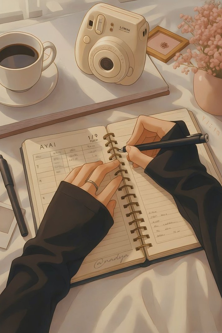 🥂 🍰 secret to staying productive: Girly Digital Design Inspiration for Planners & Creative Assets