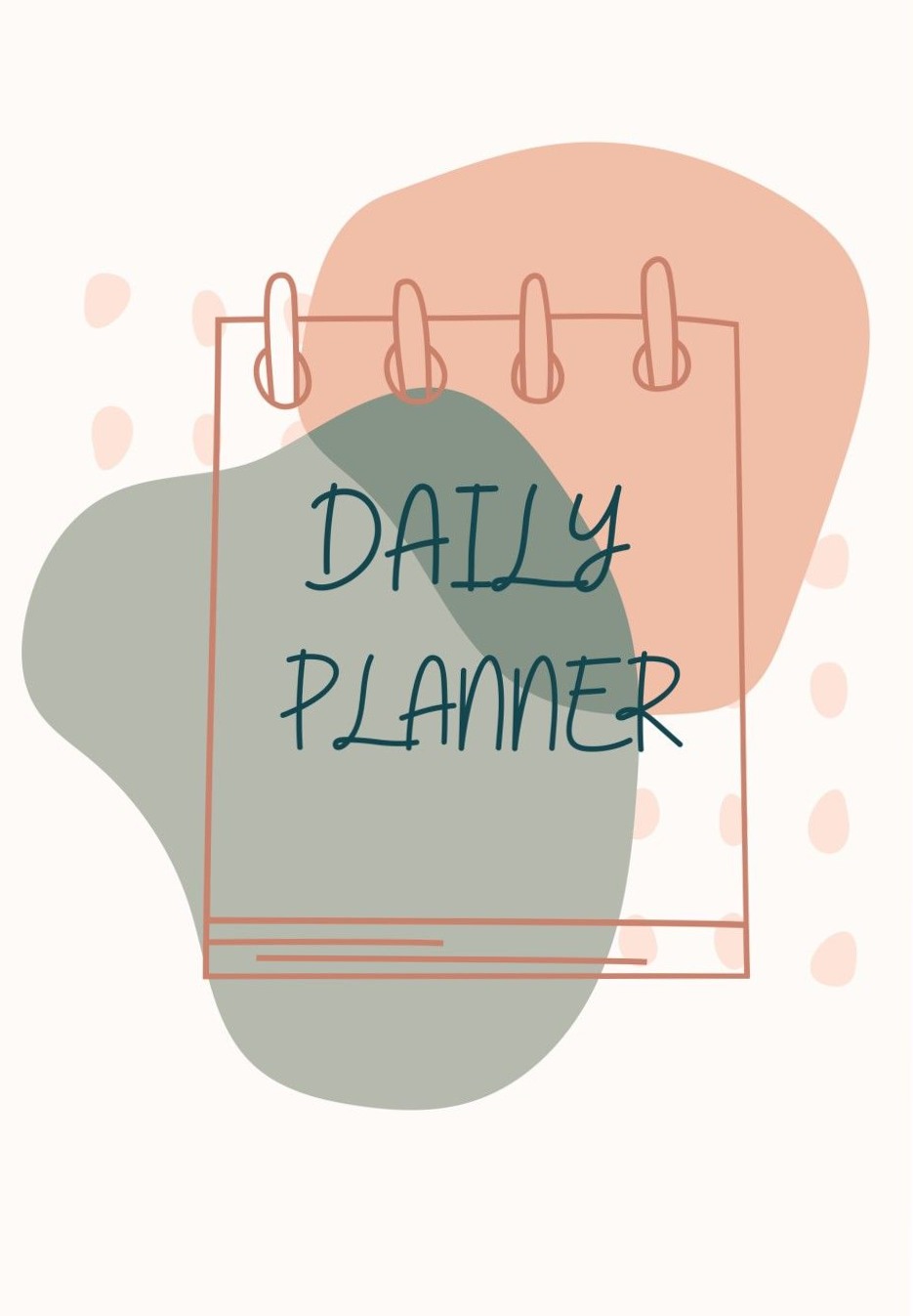 📁 📊 secret to staying productive: Digital Daily Planner for Productive Creative Minds