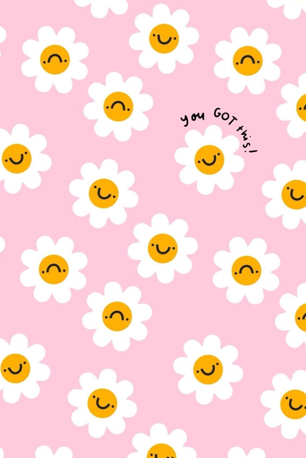 👰 👰 secret to staying productive: Pink Daisy Patch: Undated 12-Month Weekly Planner — Flexible Planning