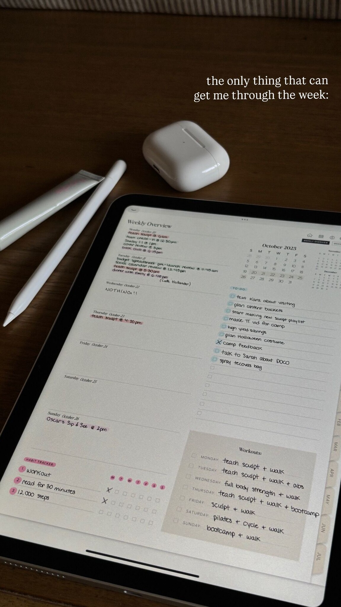 💍 🥂 secret to staying productive: My Weekly Lifesaver: iPad Daily Planner Hacks